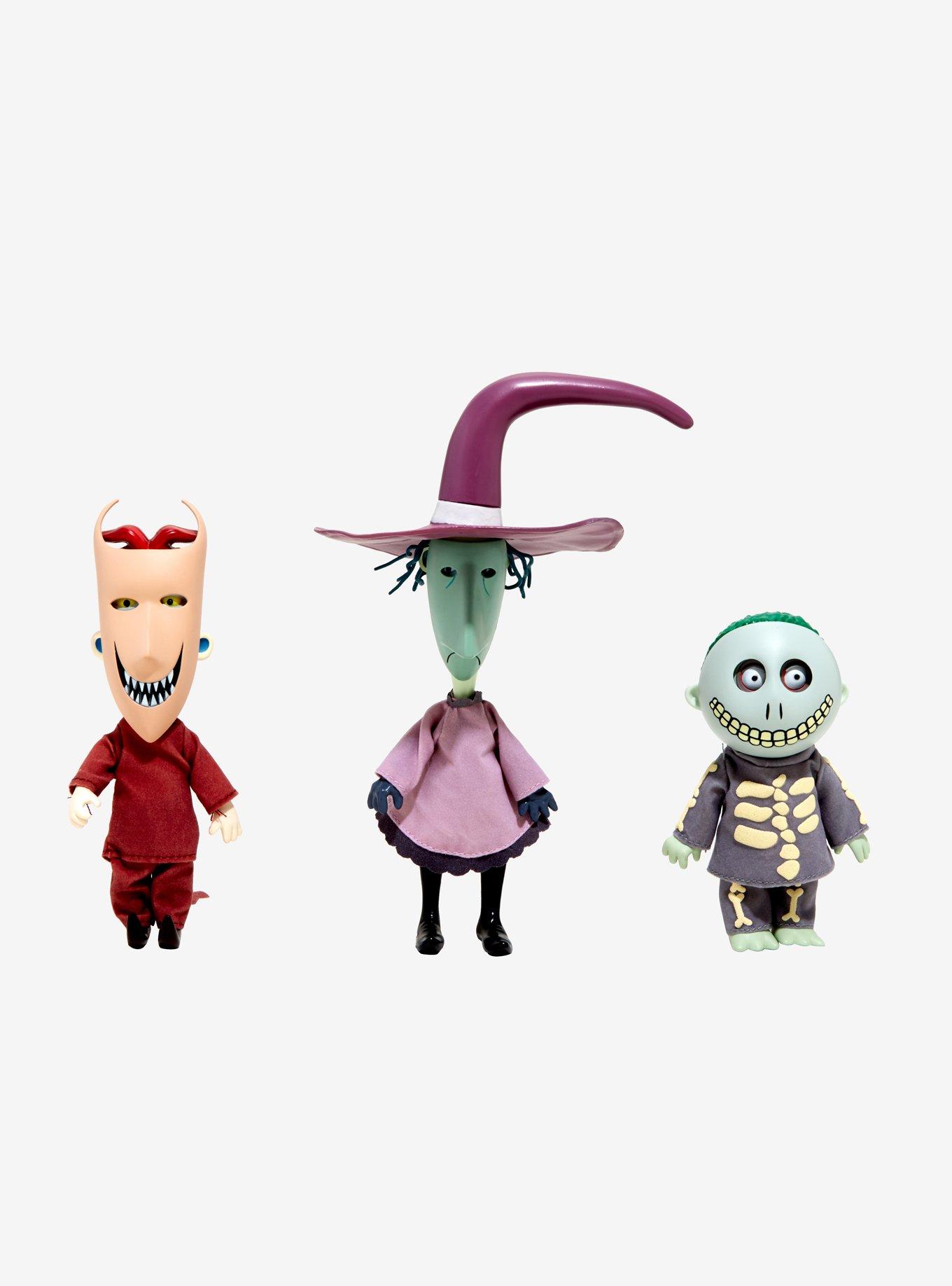 The Nightmare Before Christmas Lock Shock & Barrel Deluxe Collector Dolls, , alternate