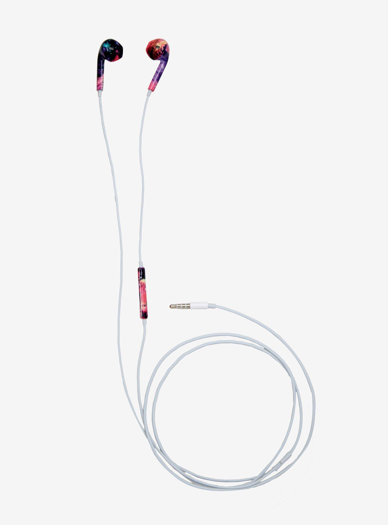 Pink Galaxy Earbuds, , alternate
