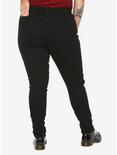 Tripp Black Lace-Up Pants Plus Size, , alternate