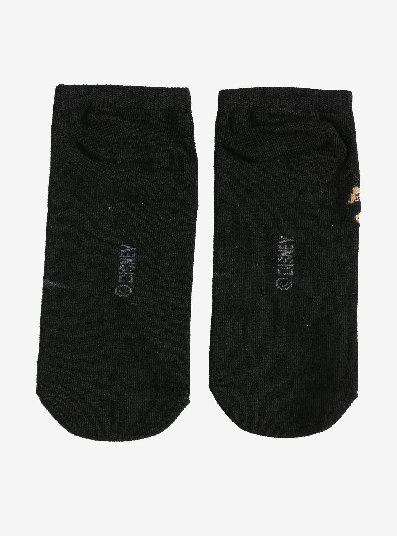 The Nightmare Before Christmas Mayor Of Halloween Town Faces No-Show Socks, , alternate