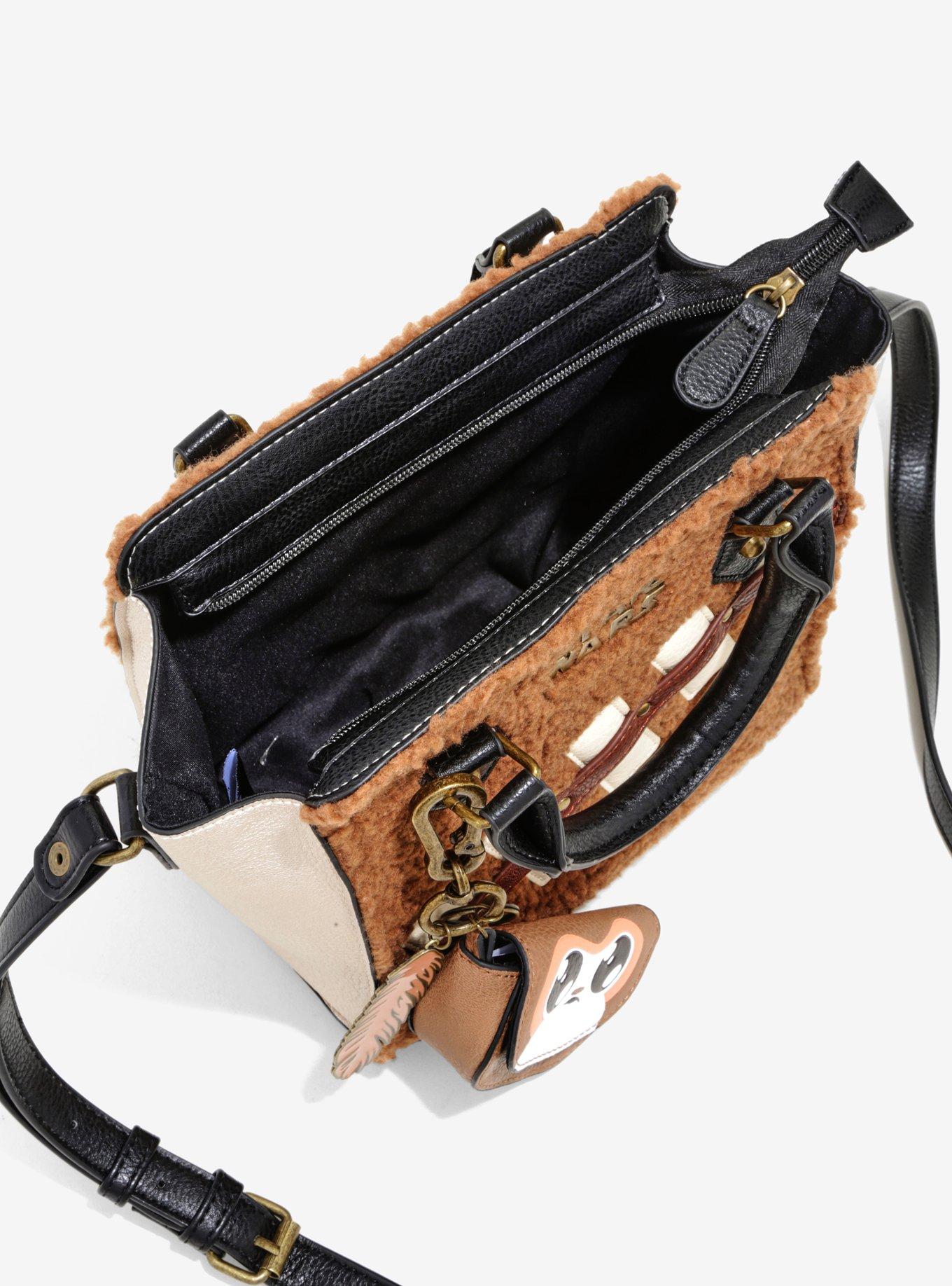 Star Wars Chewie & Porg Sherpa Handbag, , alternate