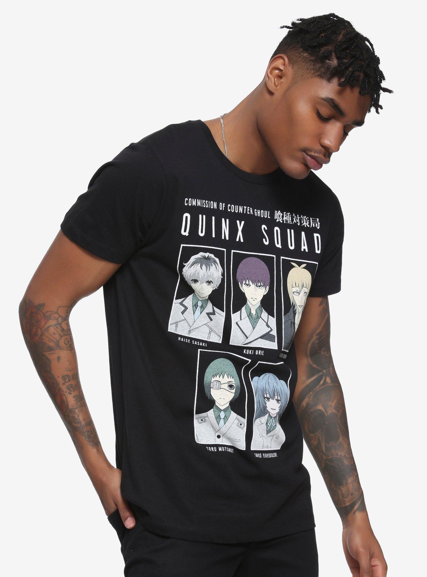 Tokyo Ghoul:re Quinx Squad T-Shirt Hot Topic Exclusive, , alternate