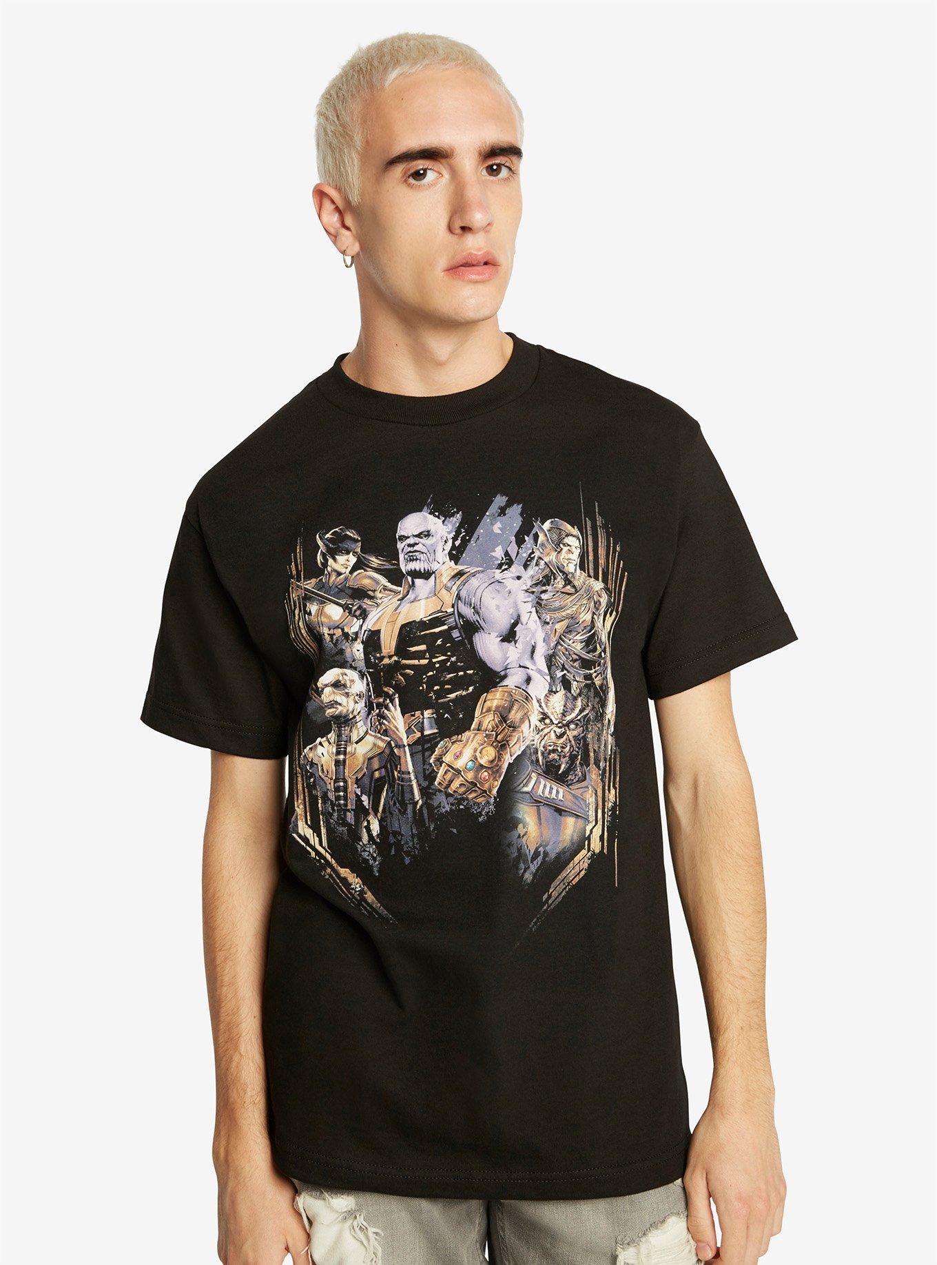 Marvel Avengers: Infinity War Children Of Thanos T-Shirt Hot Topic Exclusive, BLACK, alternate