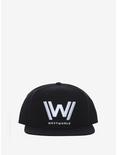 Westworld Logo Snapback Hat, , alternate