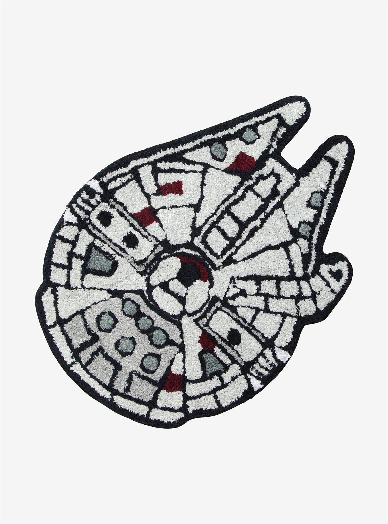 Star Wars Millennium Falcon Tufted Rug - BoxLunch Exclusive, , alternate