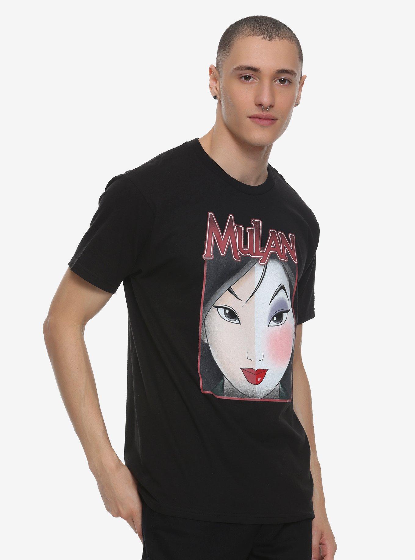 Disney Mulan Two Faces T-Shirt Hot Topic Exclusive, , alternate