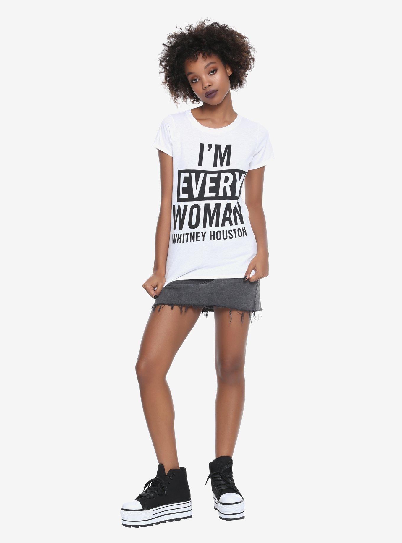 Whitney Houston I'm Every Woman Girls T-Shirt, , alternate