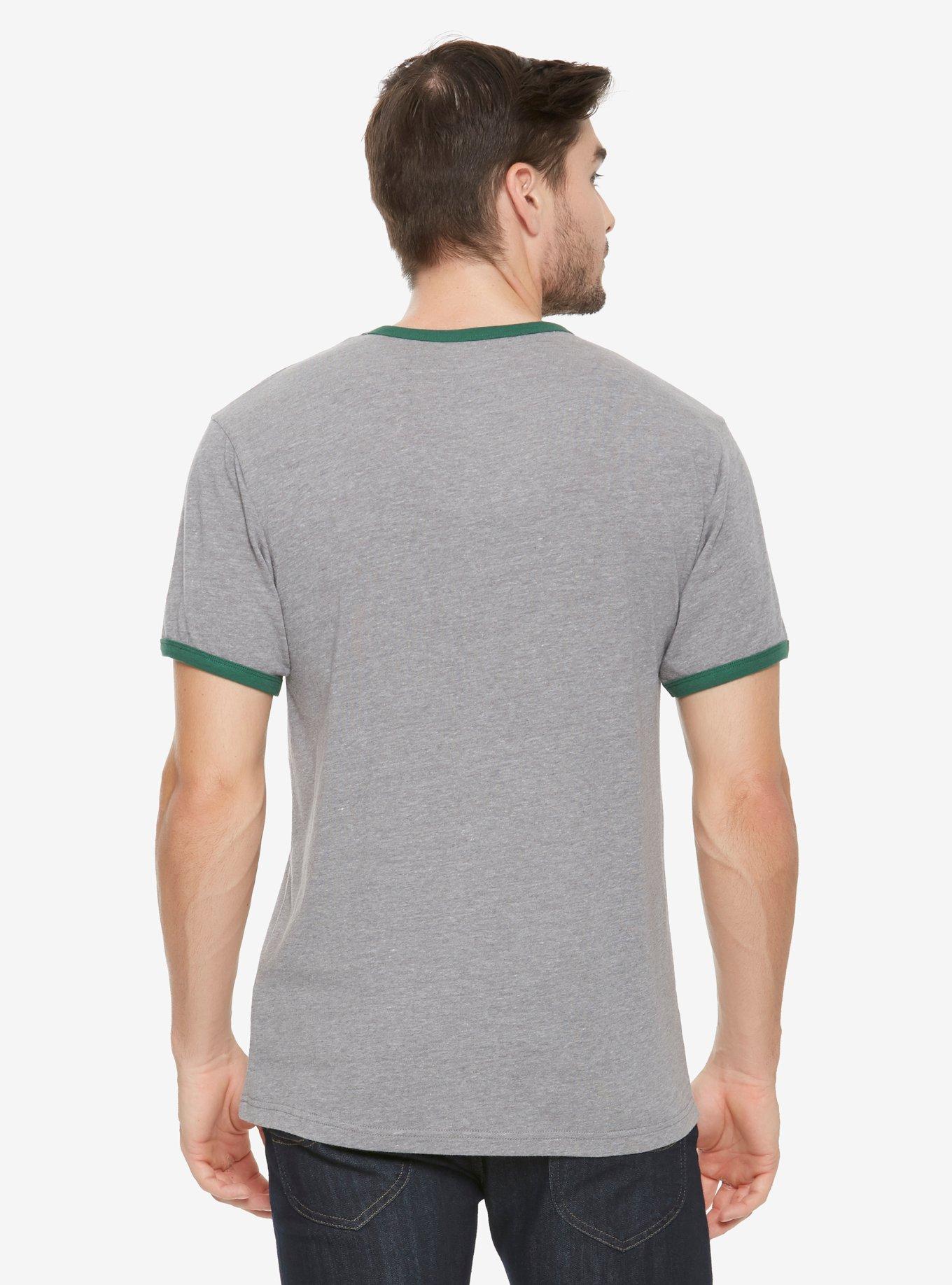 Studio Ghibli My Neighbor Totoro 1988 Ringer T-Shirt - BoxLunch Exclusive, GREY, alternate