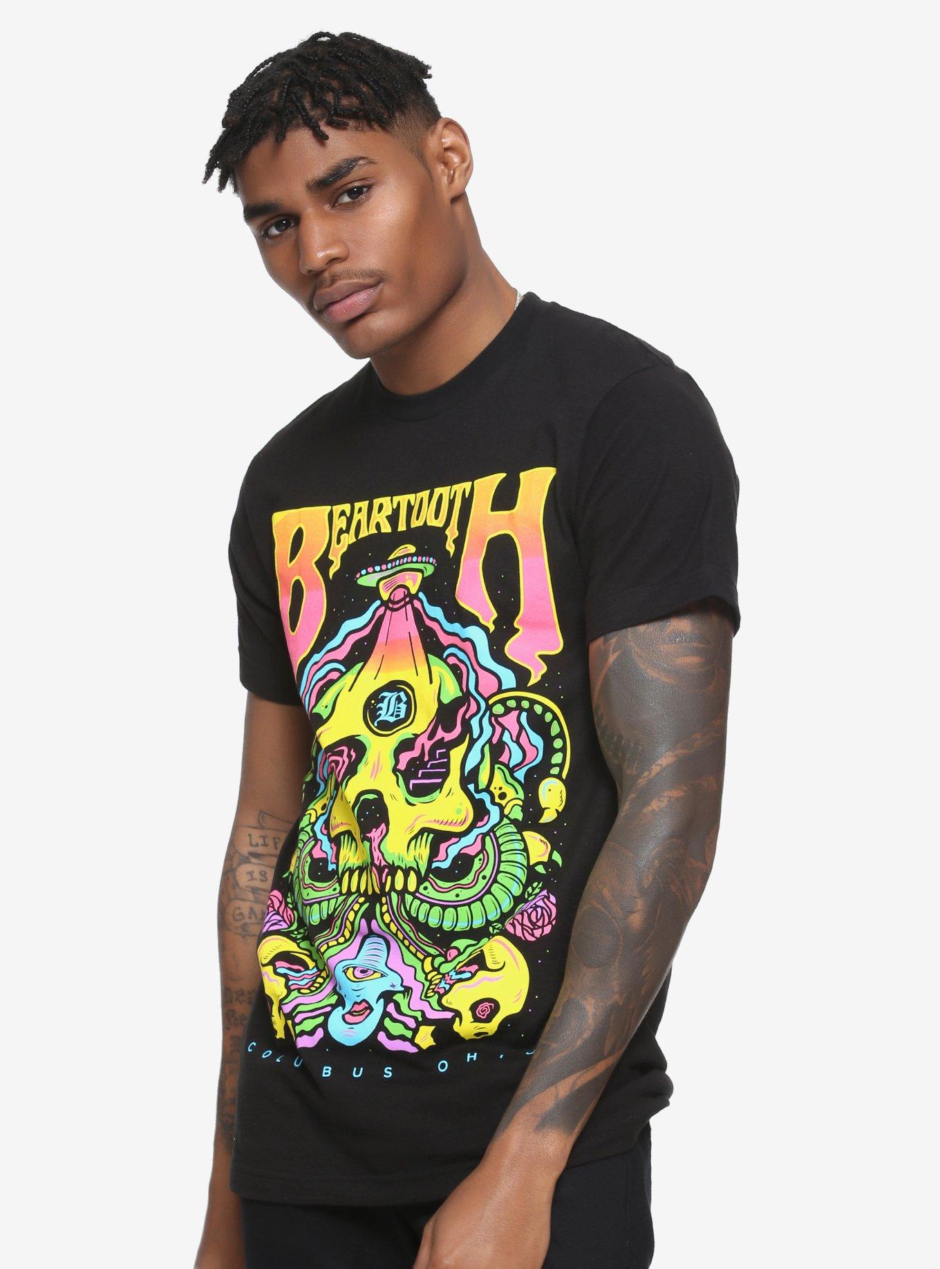 Beartooth UFO Skull T-Shirt, , alternate