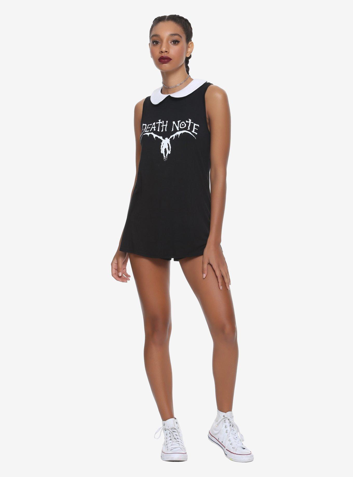 Death Note Ryuk Peter Pan Collar Girls Tank Top, , alternate