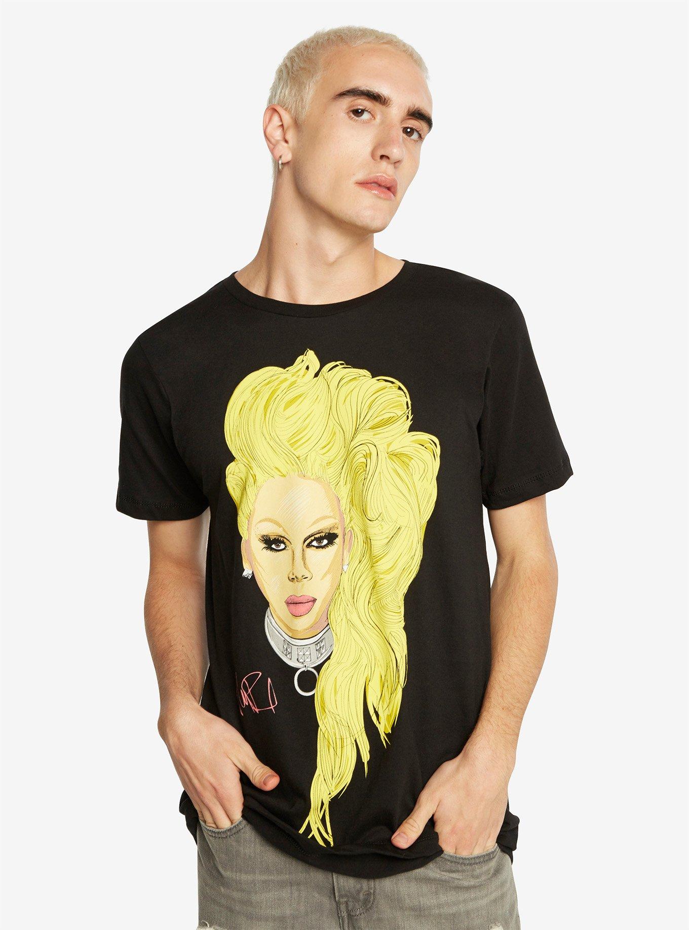 RuPaul Blonde Portrait T-Shirt Hot Topic Exclusive, , alternate