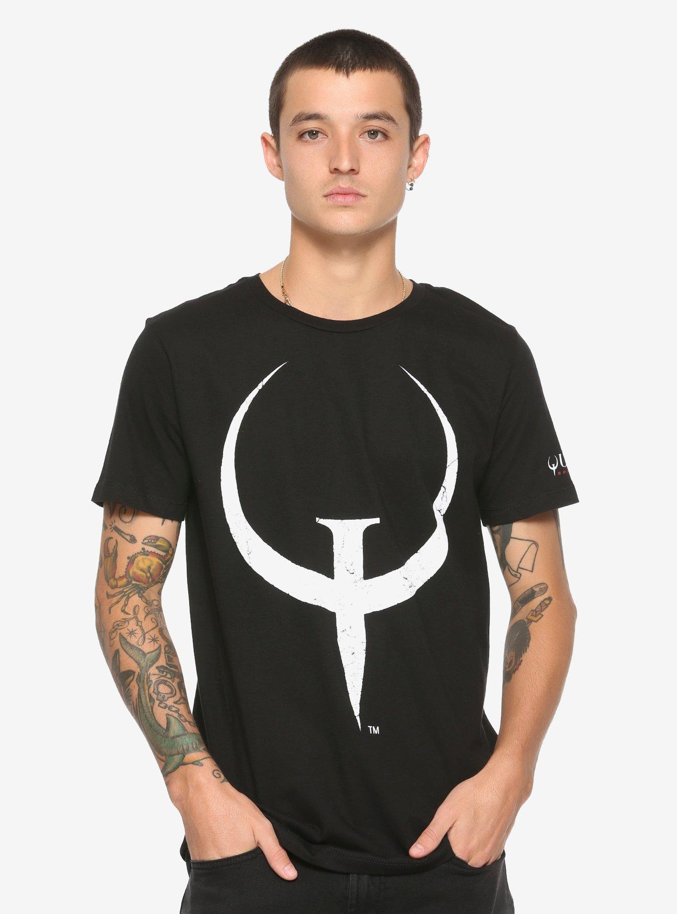 Quake Champions Logo T-Shirt, , alternate