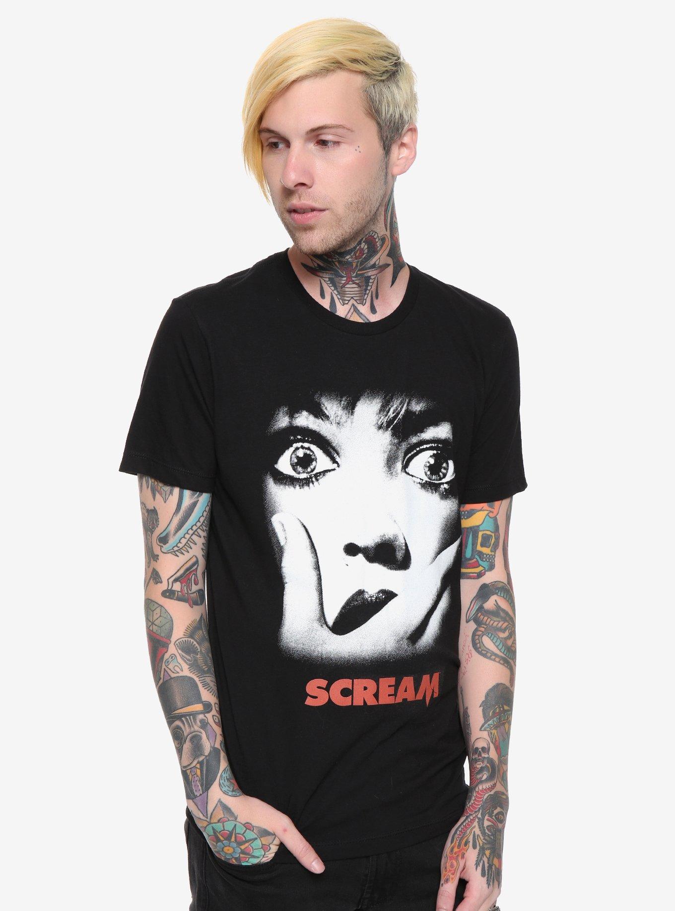 Scream Poster T-Shirt, , alternate