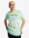 I Don't Care Rainbow T-Shirt Hot Topic Exclusive, , alternate