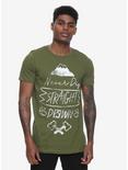 Minecraft Never Dig Straight Down T-Shirt Hot Topic Exclusive, , alternate