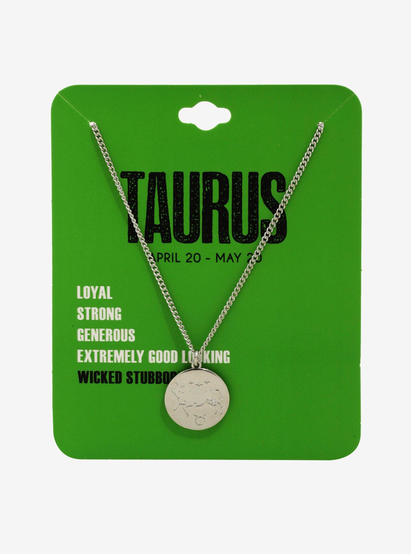 Zodiac Taurus Necklace, , alternate
