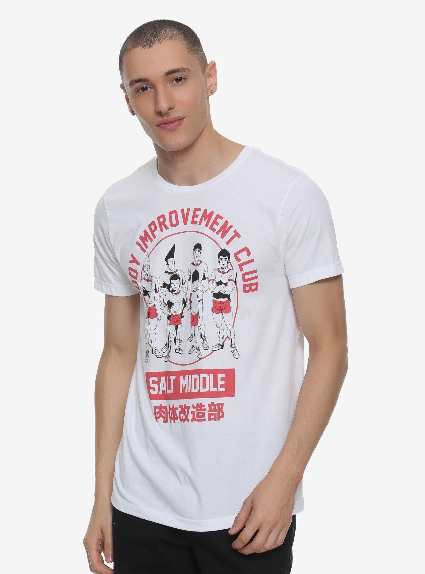 Mob Psycho 100 Body Improvement Club T-Shirt Hot Topic Exclusive, , alternate