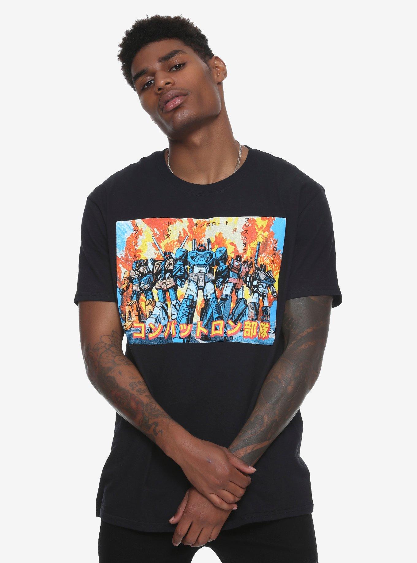 Transformers Kanji T-Shirt Hot Topic Exclusive, , alternate