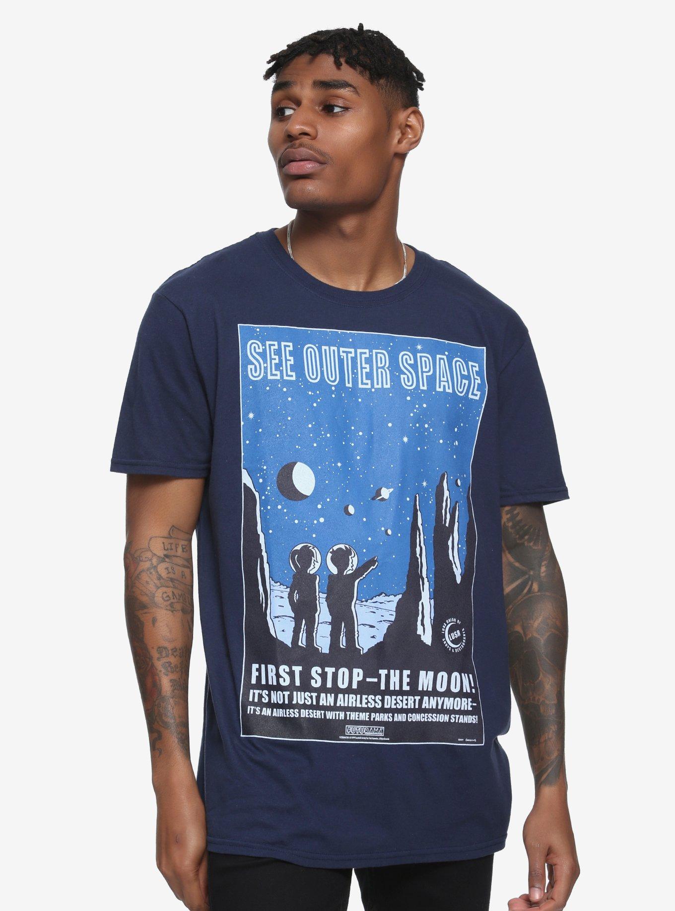 Futurama See Space T-Shirt, , alternate