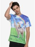 Cat On Lllamacorn T-Shirt Hot Topic Exclusive, , alternate