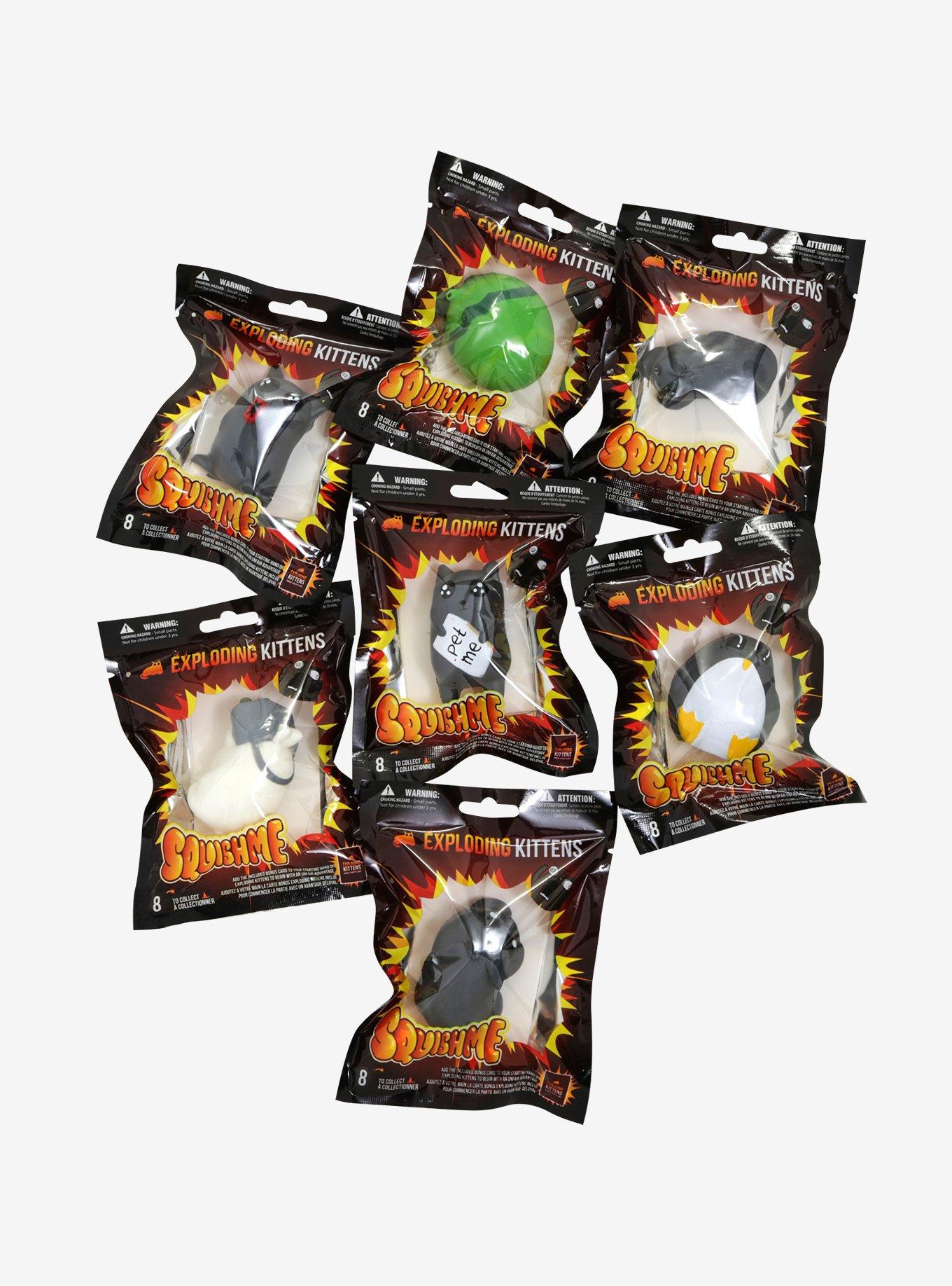 Exploding Kittens Squishme Blind Box Squishie, , alternate
