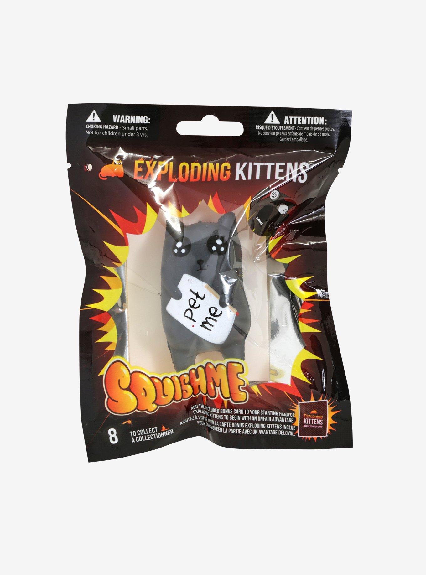 Exploding Kittens Squishme Blind Box Squishie, , alternate