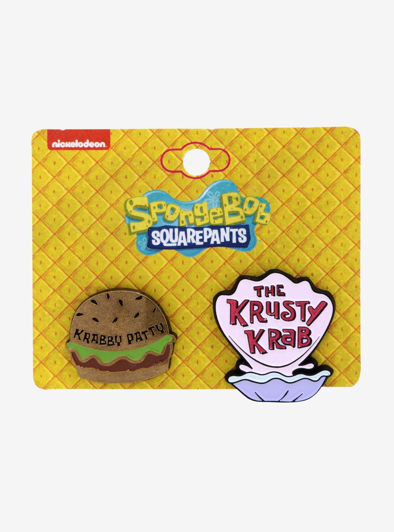 SpongeBob SquarePants Krusty Krab Enamel Pin Set, , alternate