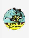 SpongeBob SquarePants Jellyfishing Enamel Pin - BoxLunch Exclusive, , alternate