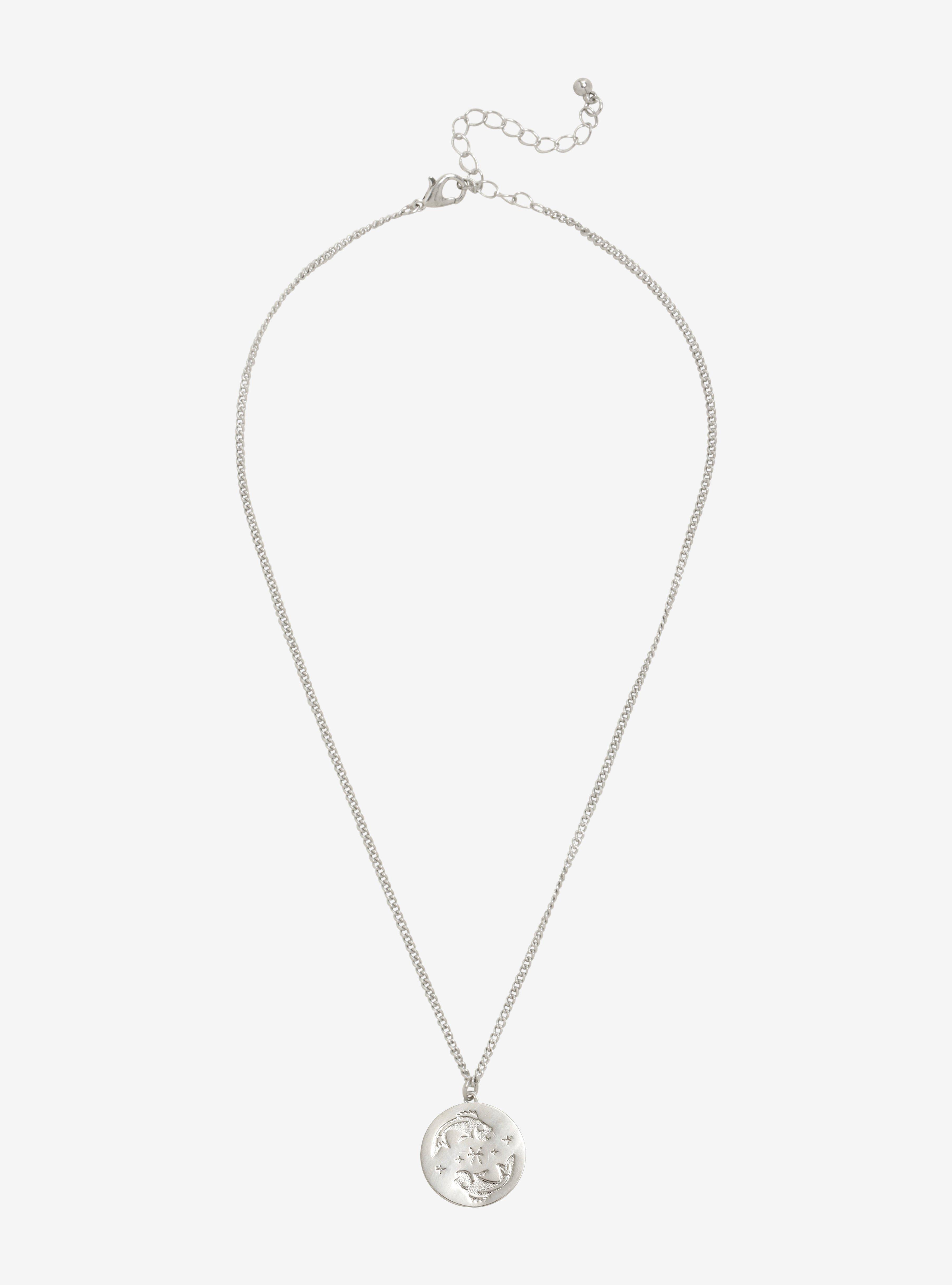 Zodiac Pisces Necklace, , alternate