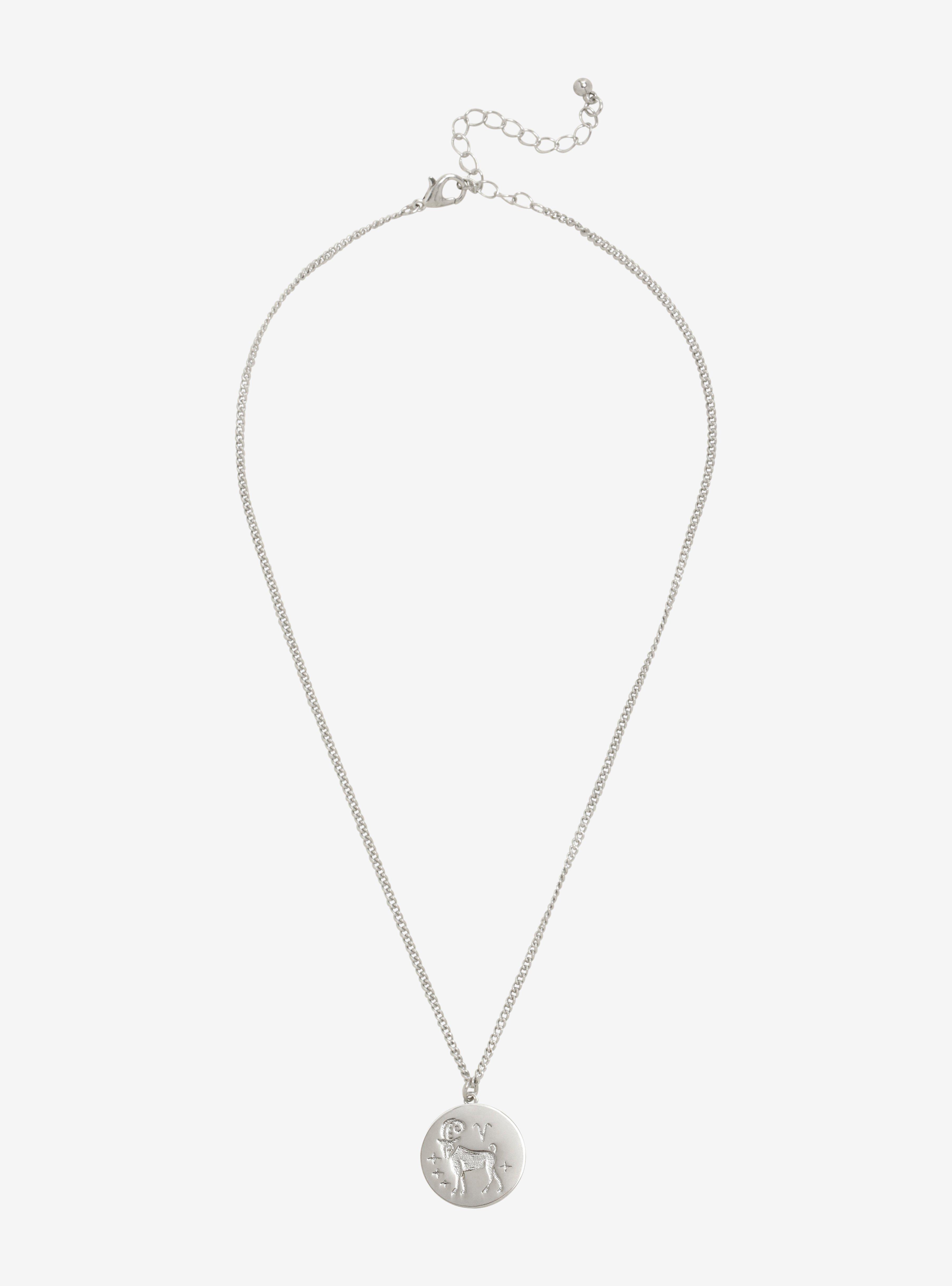 Zodiac Aries Necklace, , alternate