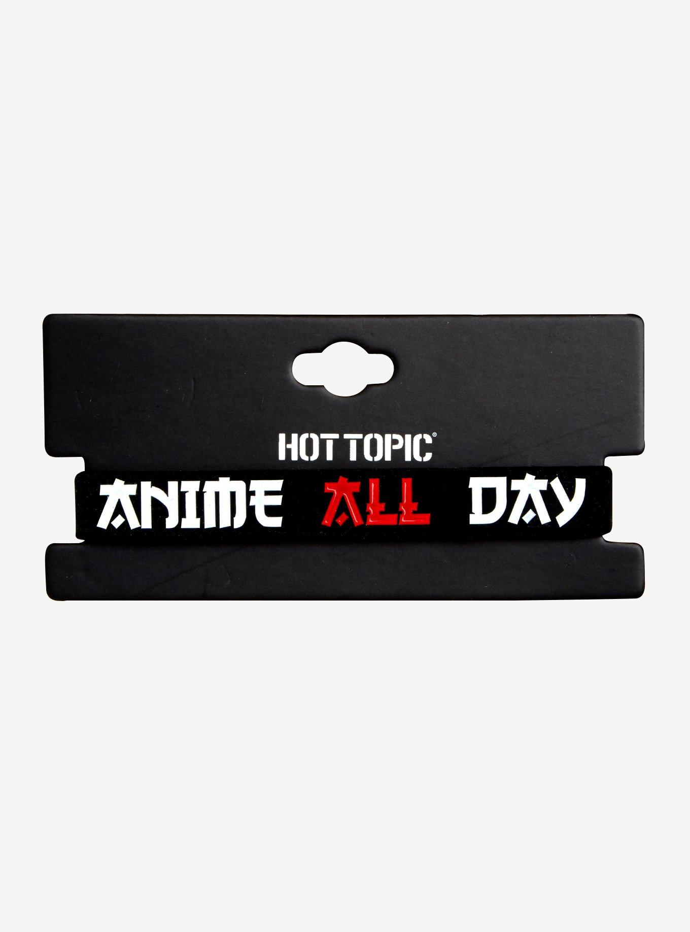 Anime All Day Rubber Bracelet, , alternate