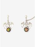 Dragon Earrings With Cuff, , alternate