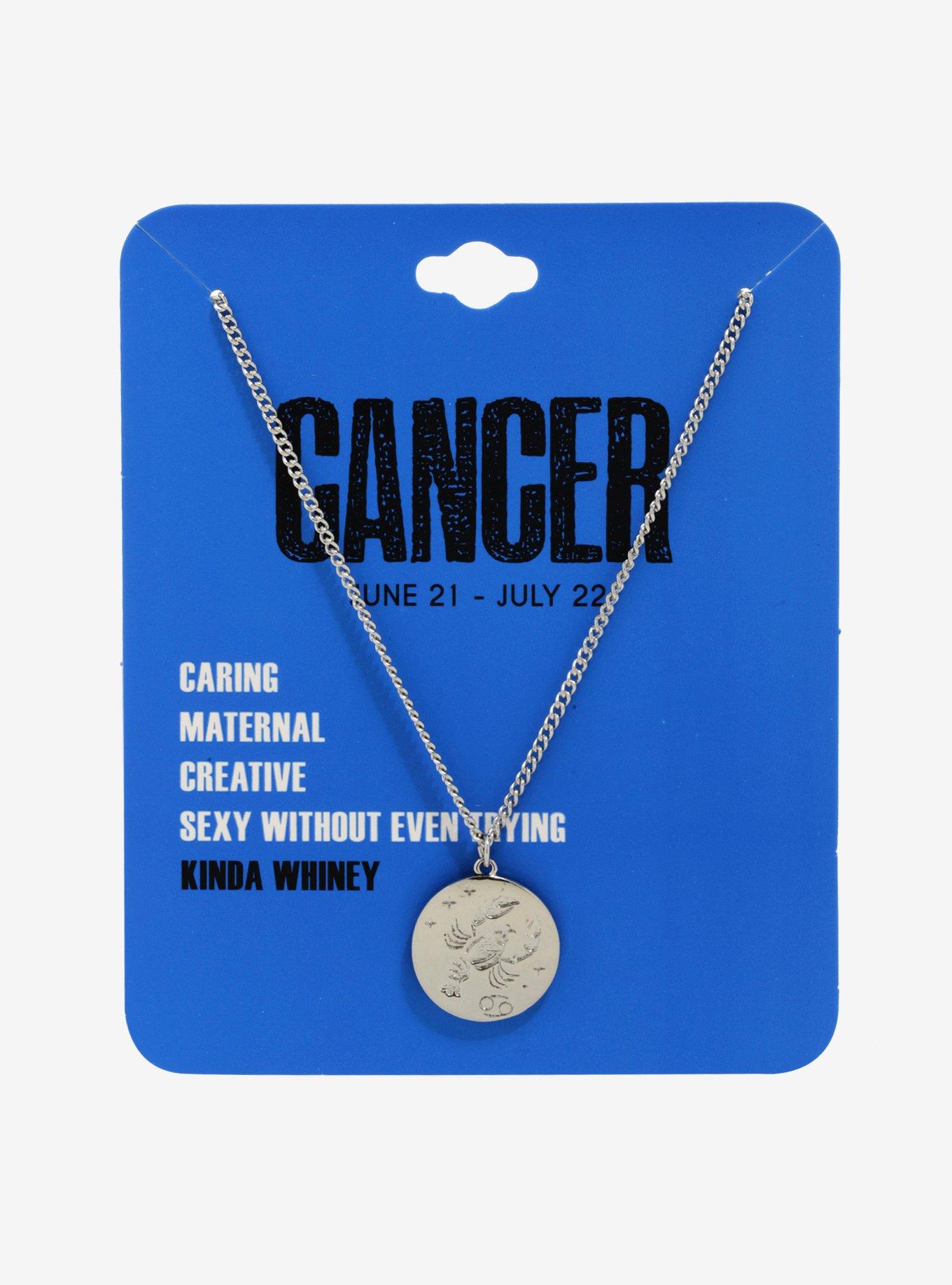 Zodiac Cancer Necklace, , alternate