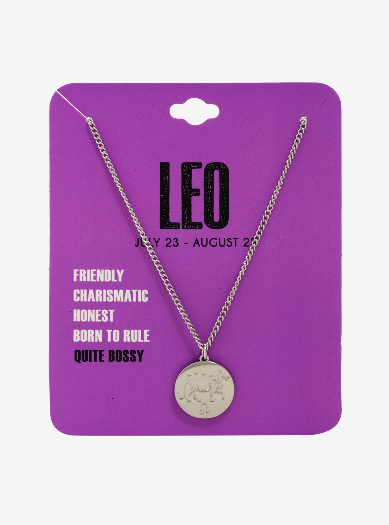 Zodiac Leo Necklace, , alternate