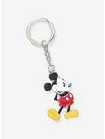 Disney Mickey Mouse Enamel Key Chain - BoxLunch Exclusive, , alternate