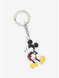 Disney Mickey Mouse Enamel Key Chain - BoxLunch Exclusive, , alternate