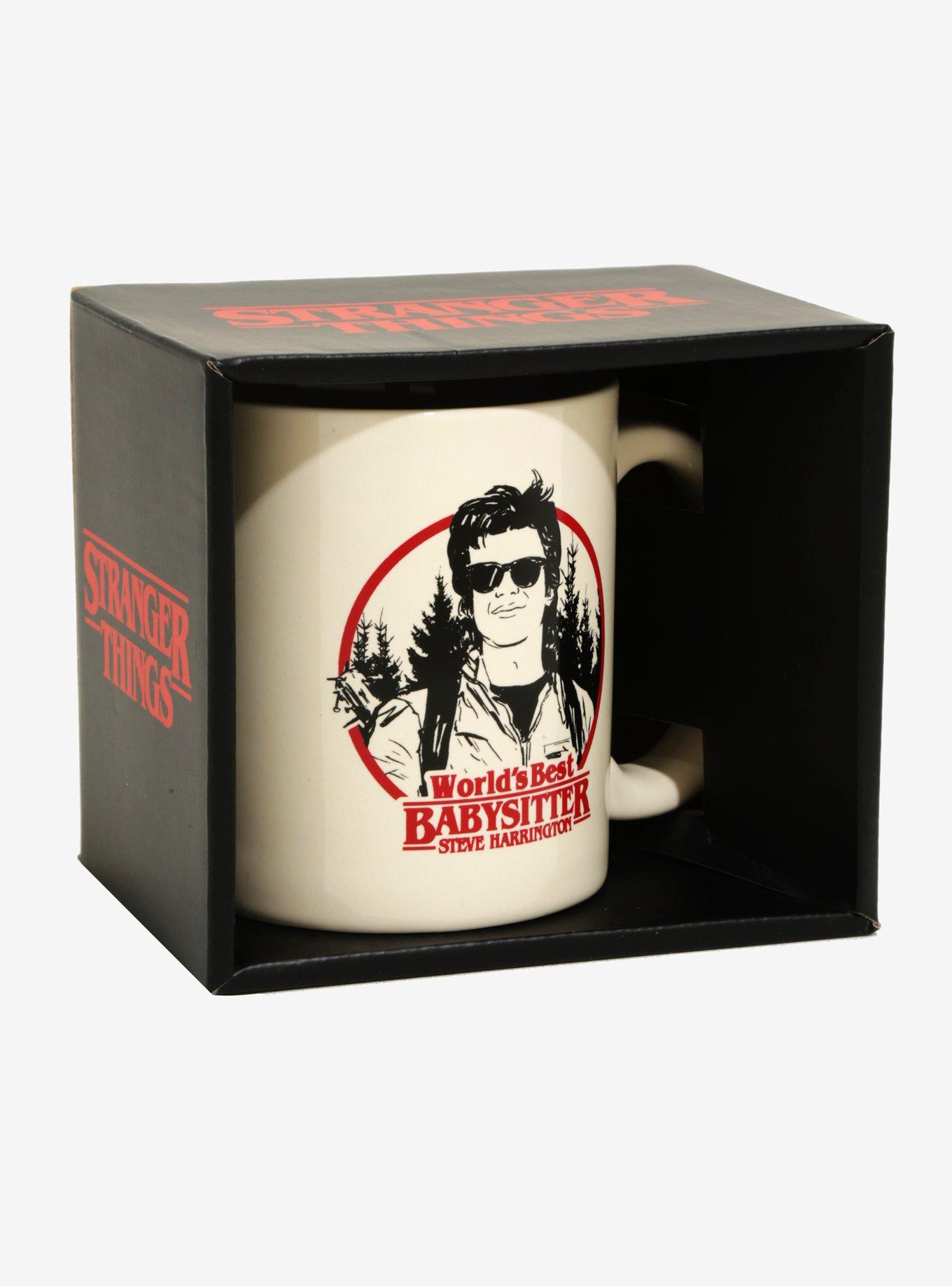 Stranger Things Steve World's Best Babysitter Mug, , alternate