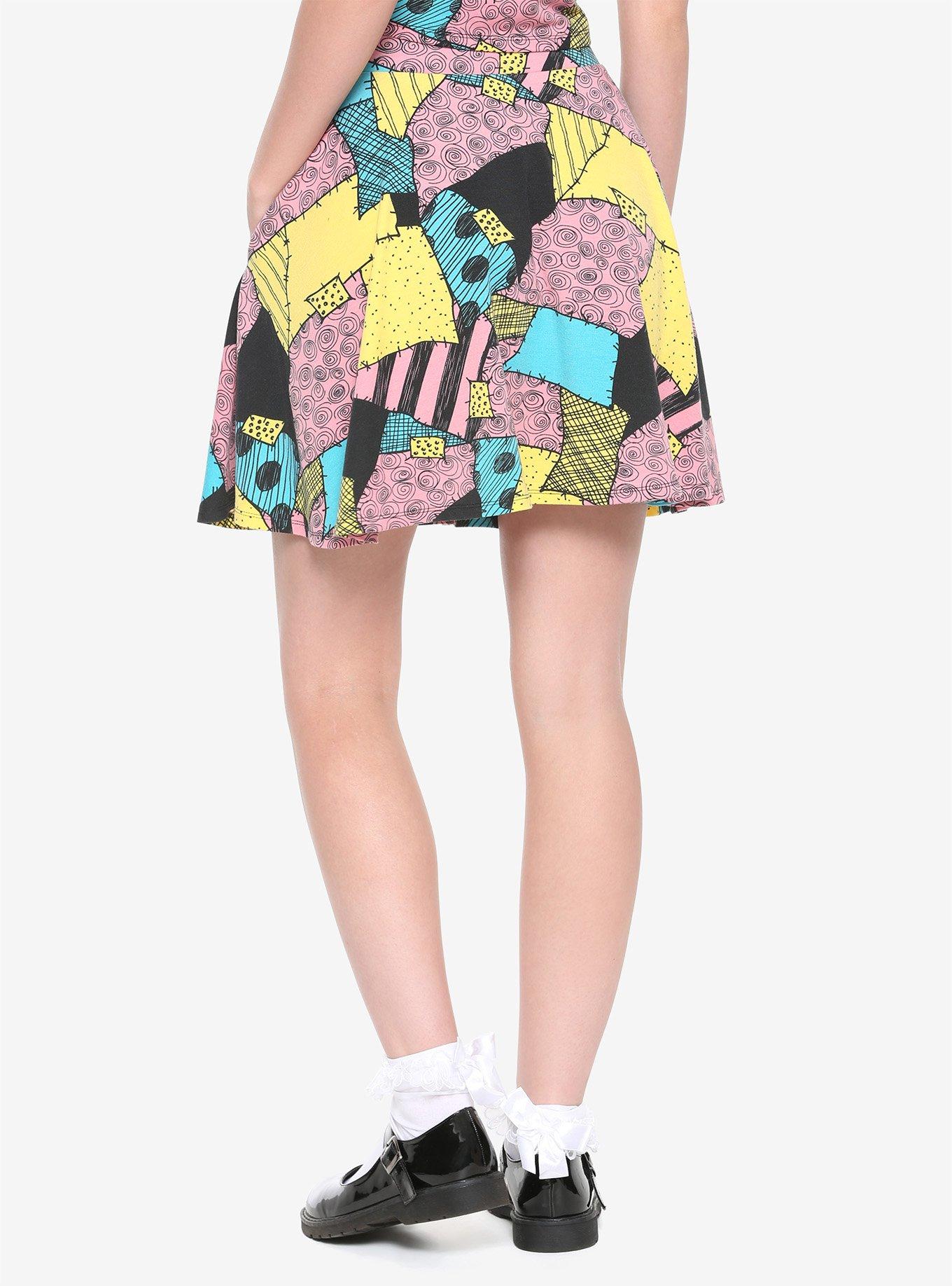 The Nightmare Before Christmas Sally Pattern Skirt, , alternate