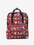 Loungefly Disney Mulan Chibi Character Print Backpack, , alternate