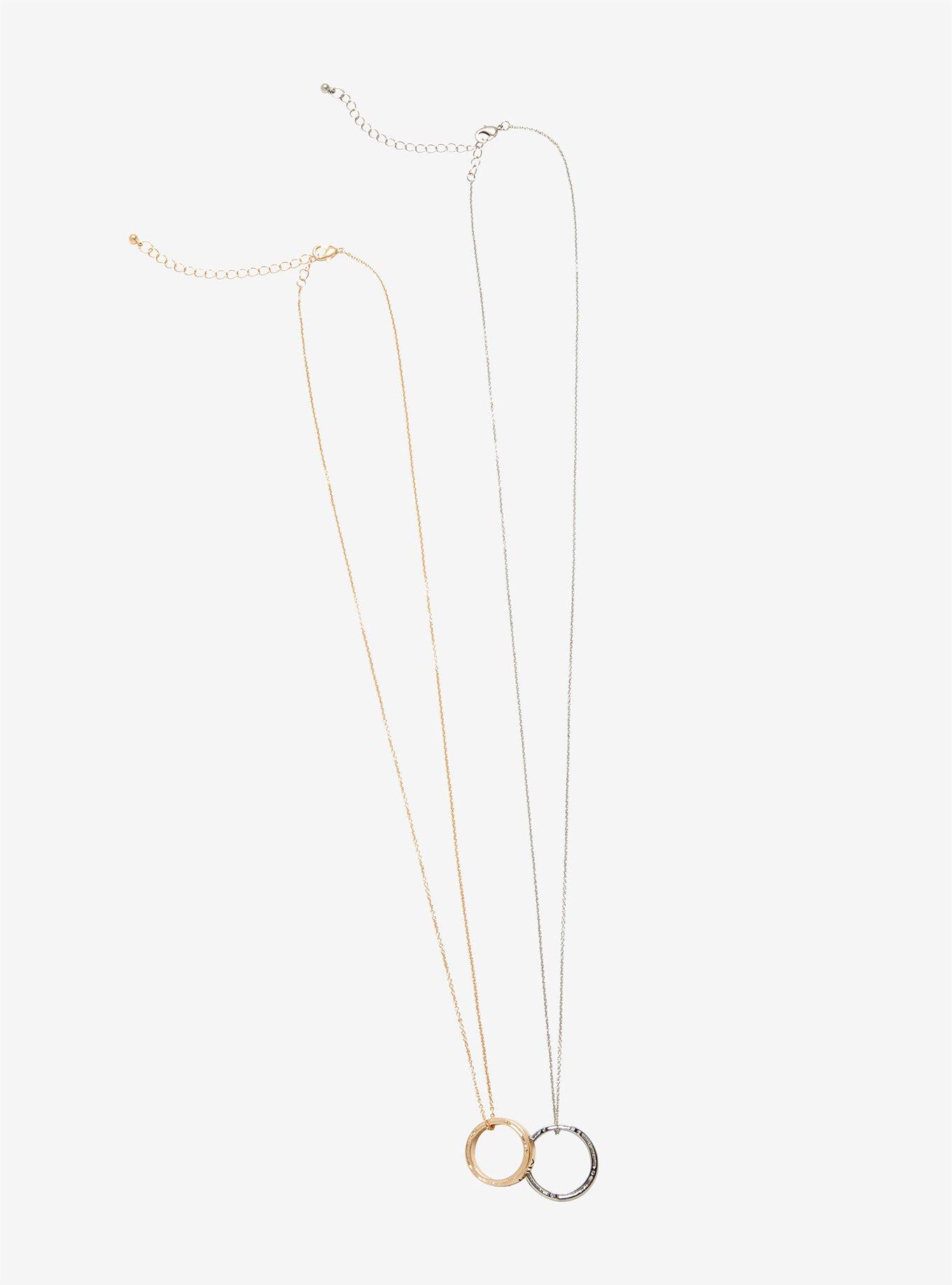 Blackheart Peanut Butter & Jelly Ring Necklace Box Set, , alternate