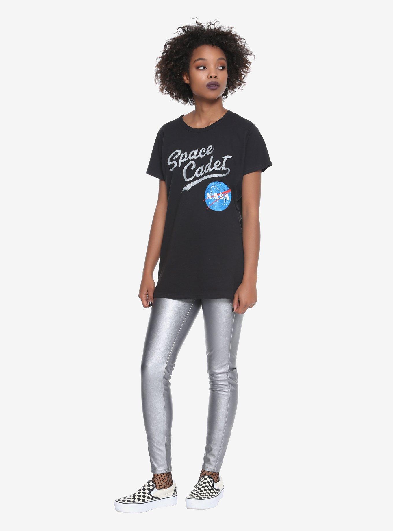 NASA Glow-In-The-Dark Space Cadet Girls T-Shirt, , alternate