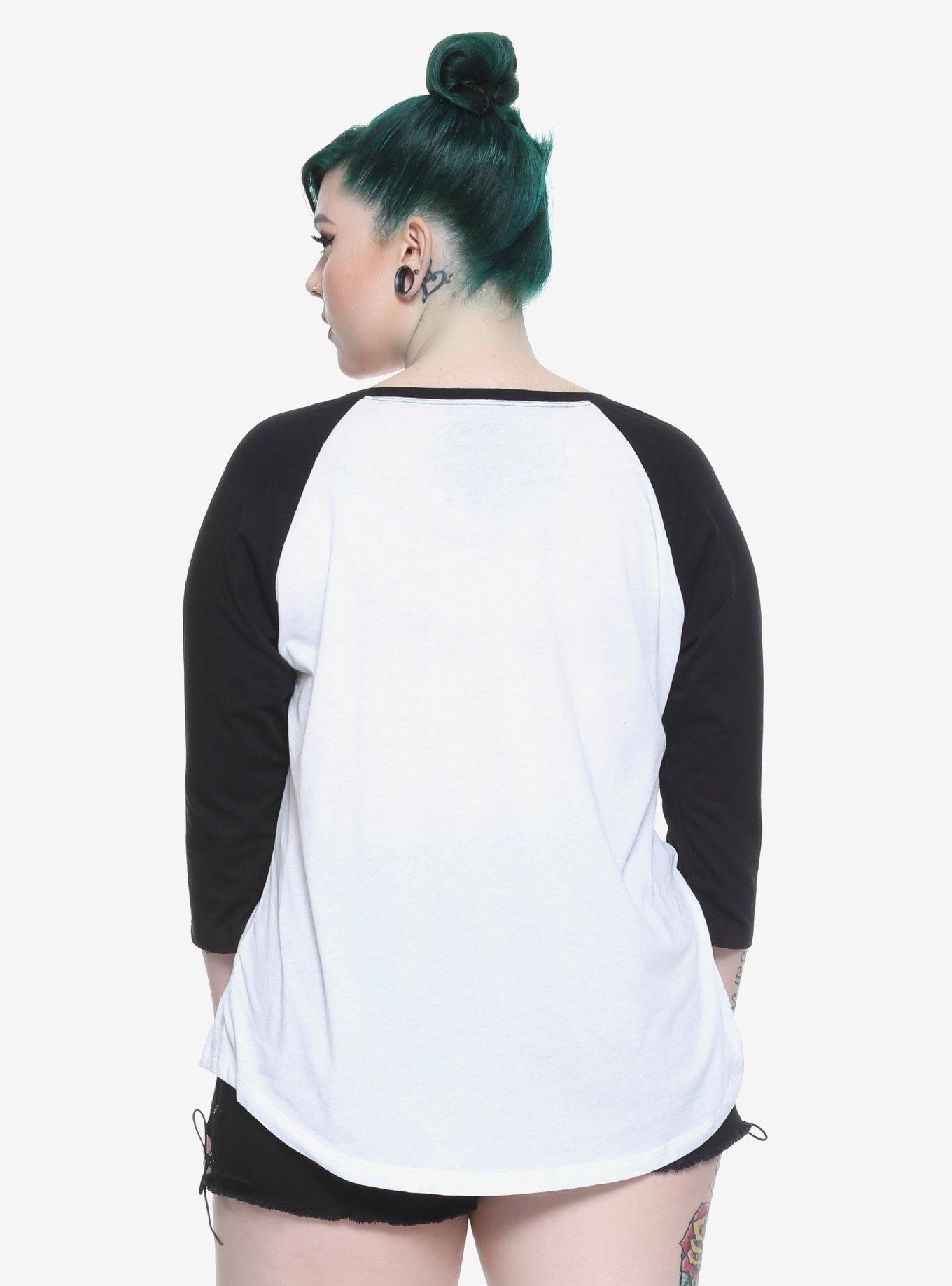 DC Comics Wonder Woman Classic Girls Raglan Plus Size, , alternate