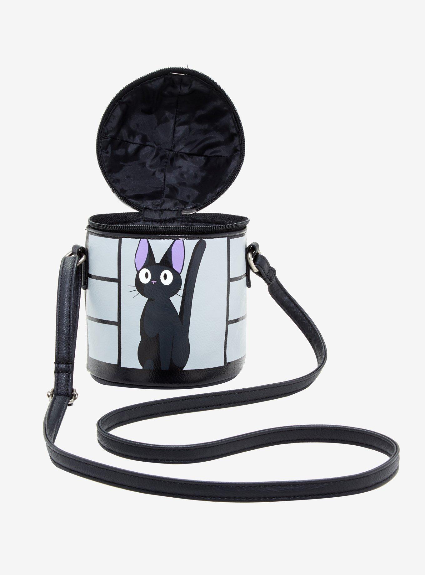 Studio Ghibli Kiki's Delivery Service Caged Jiji Crossbody Bag, , alternate