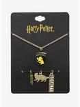 Harry Potter Hufflepuff Multi-Charm Necklace, , alternate