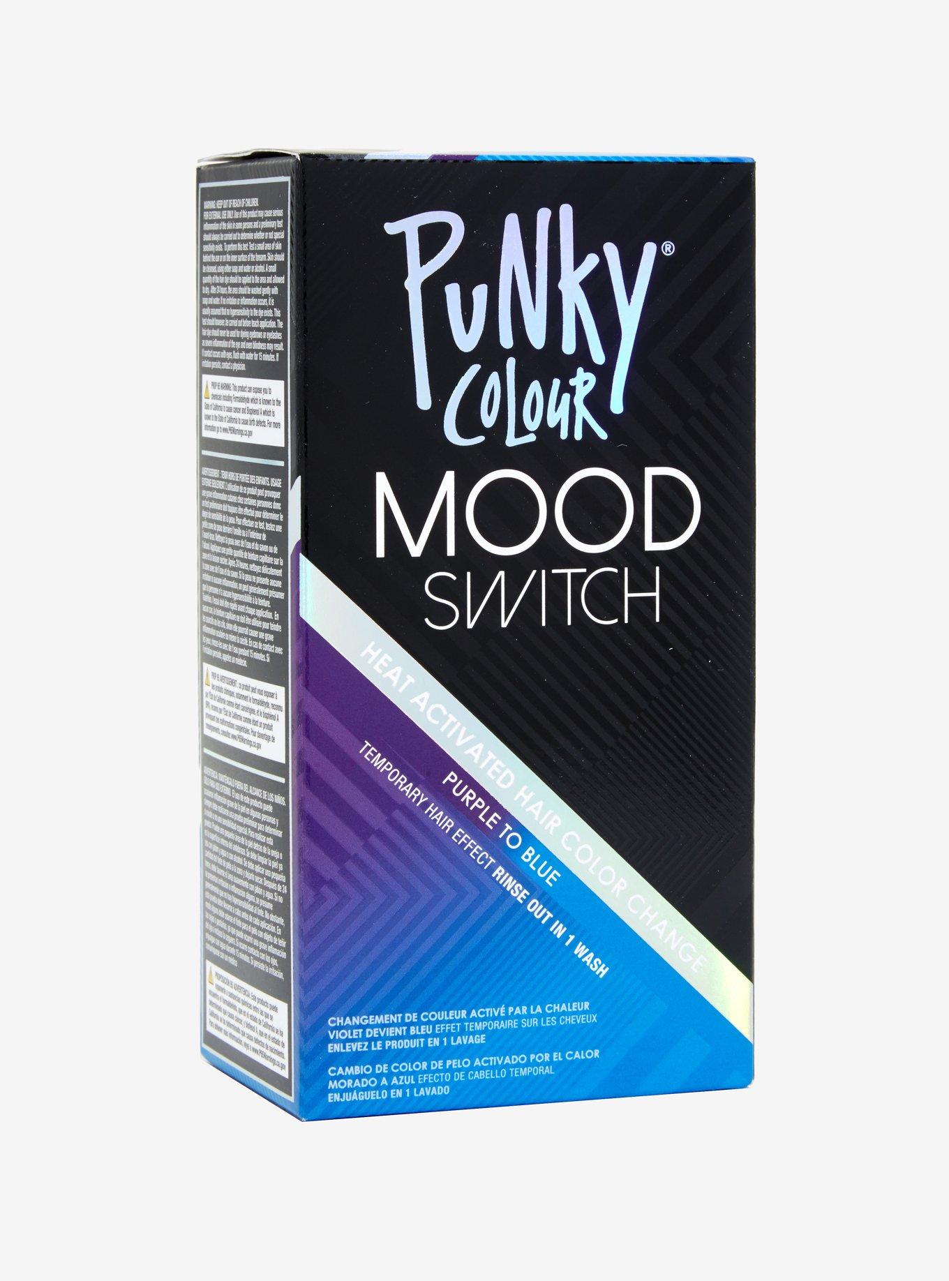 Punky Colour Mood Switch Purple To Blue Heat-Activated Hair Dye, , alternate