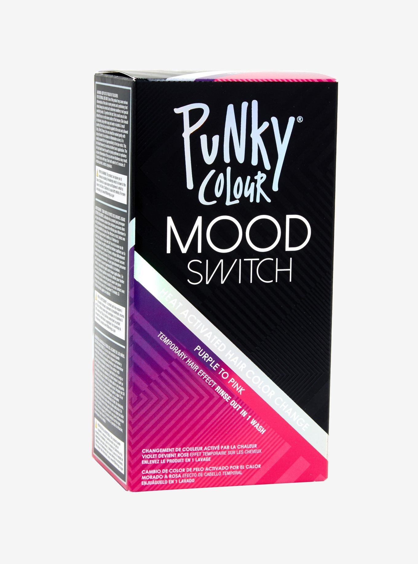Punky Colour Mood Switch Purple To Pink Heat-Activated Hair Dye, , alternate