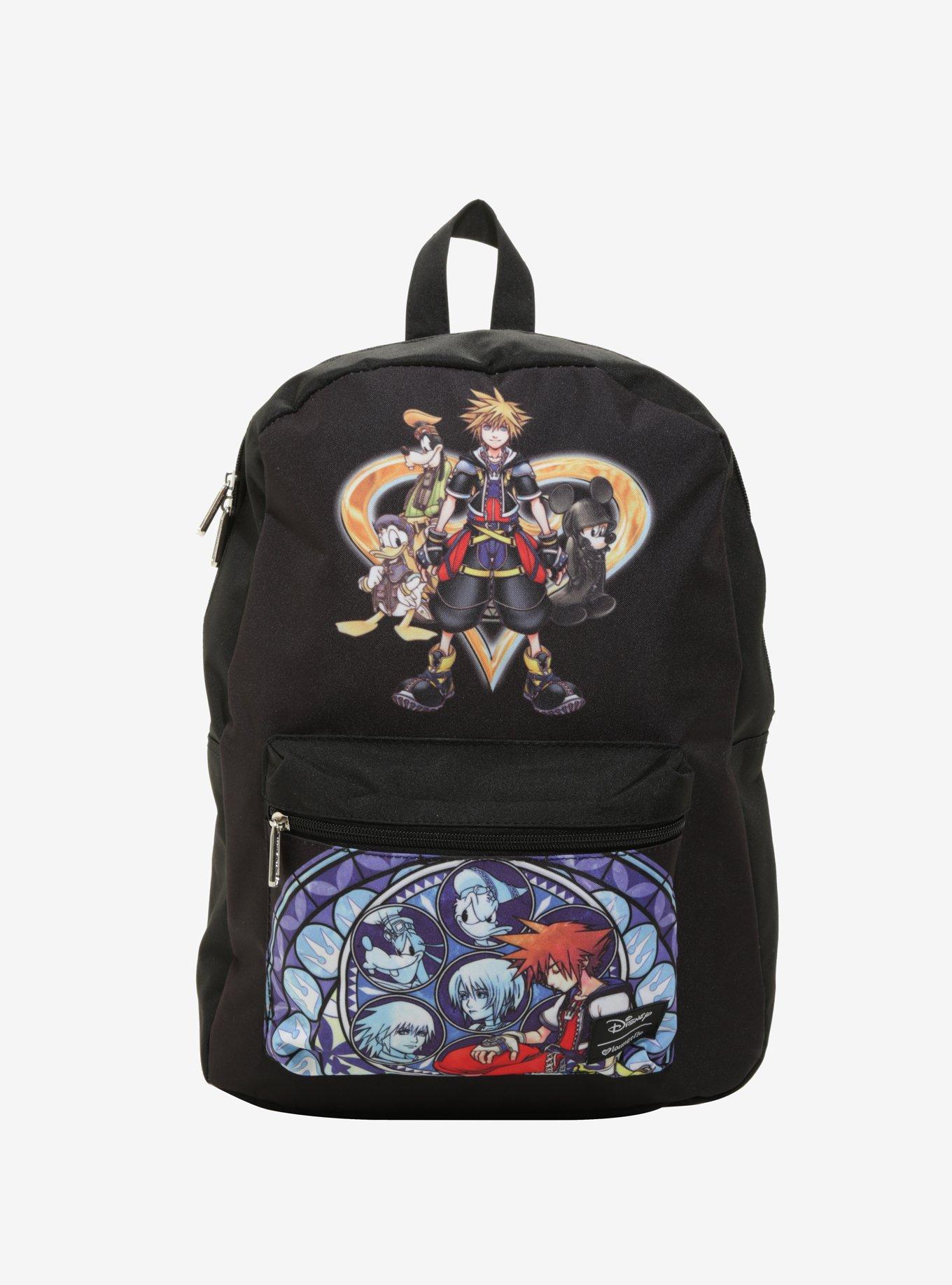 Loungefly Disney Kingdom Hearts Characters Backpack, , alternate