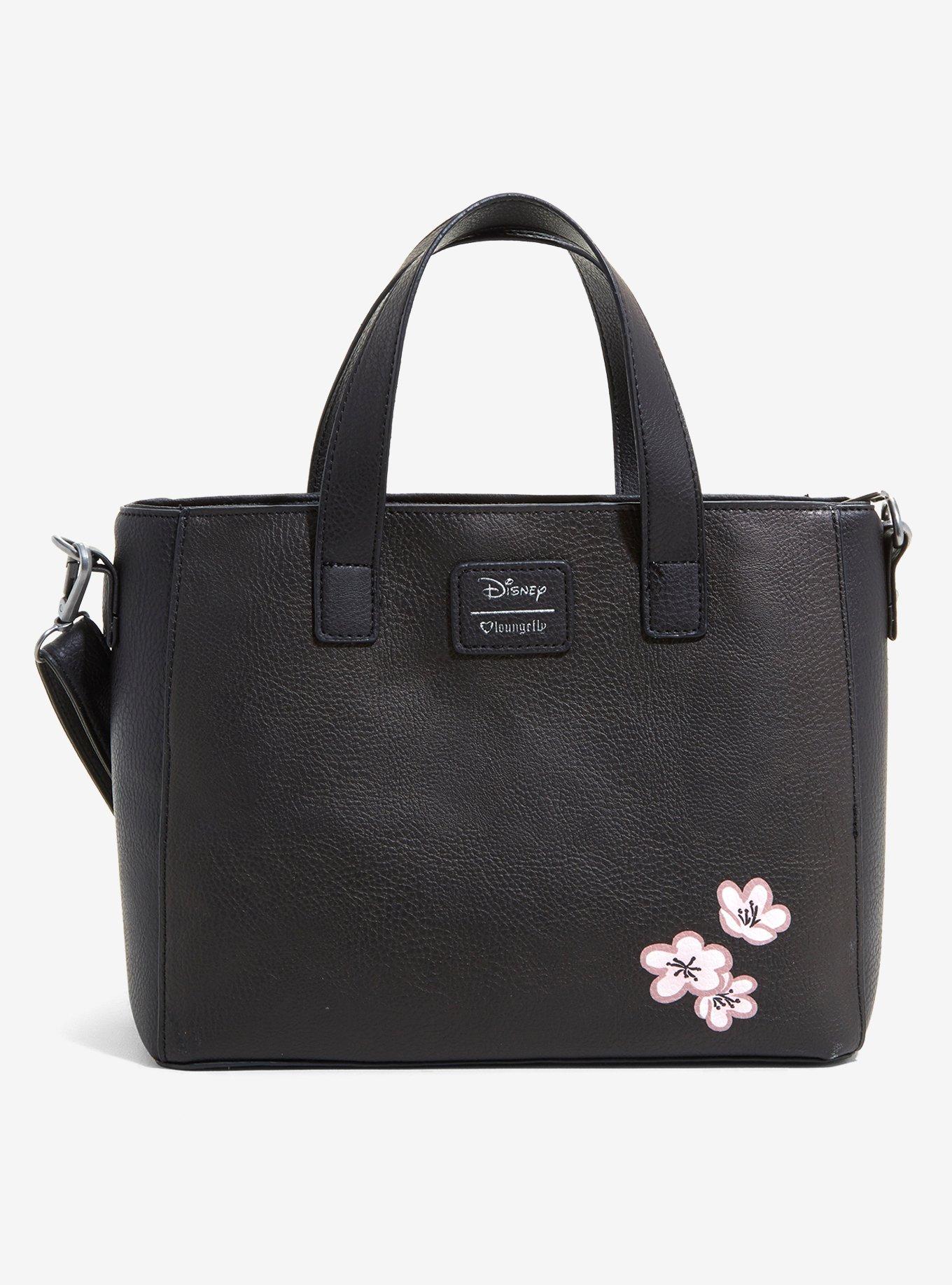 Loungefly Disney Mulan Cherry Blossom Mini Tote Bag, , alternate