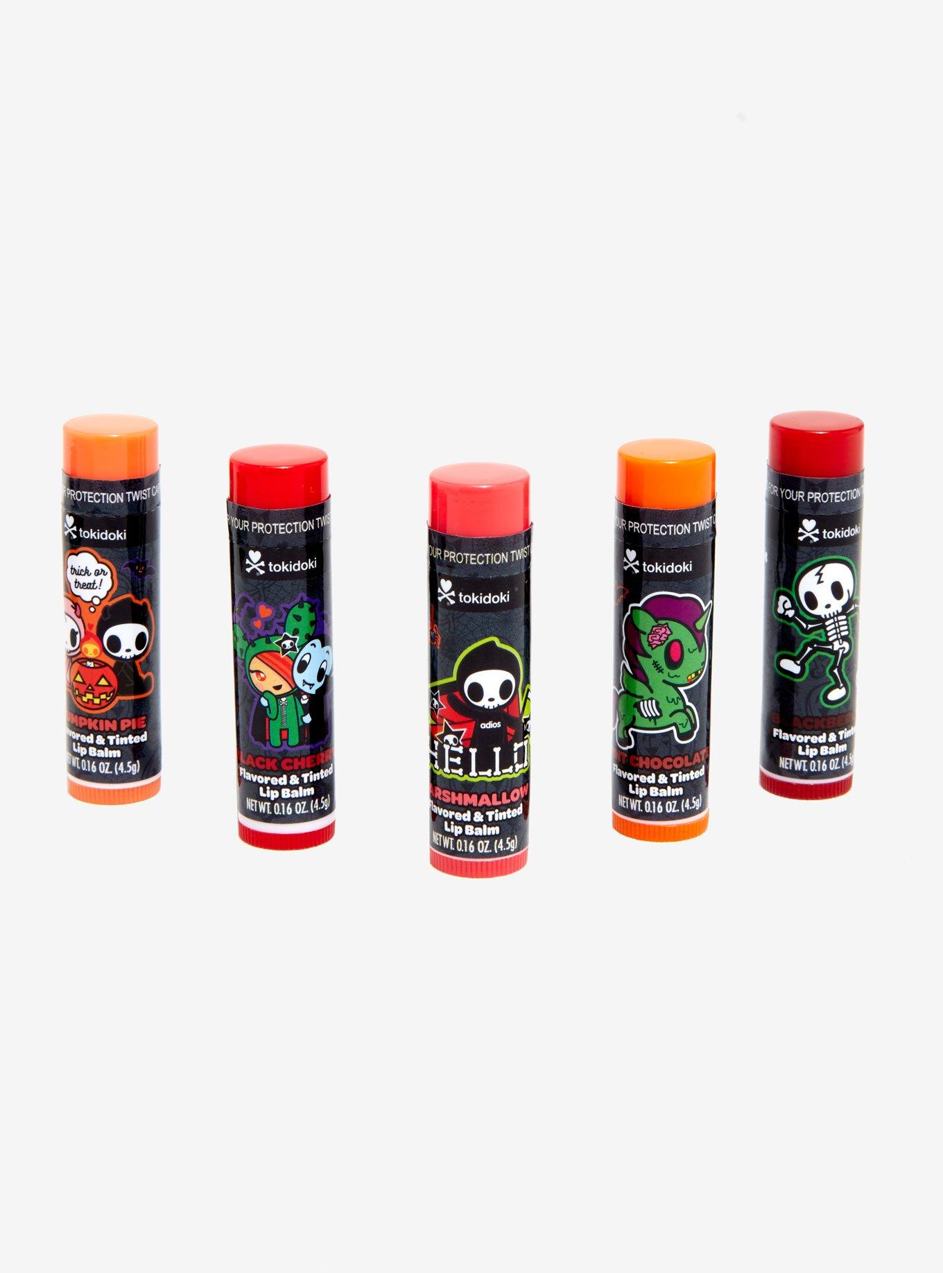 Tokidoki Spooky Flavored & Tinted Lip Balm Set, , alternate