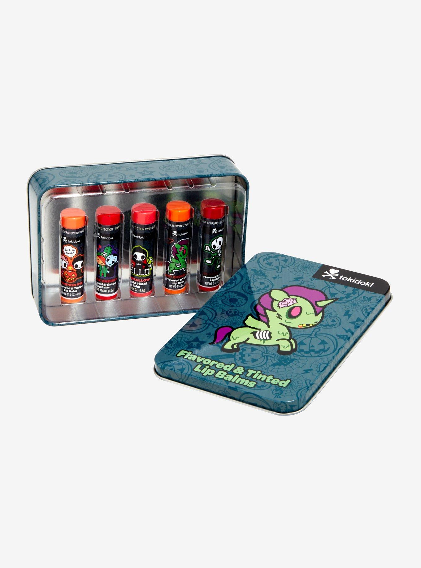 Tokidoki Spooky Flavored & Tinted Lip Balm Set, , alternate